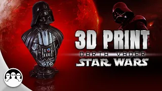 Darth Vader: 3D Printing Time Lapse