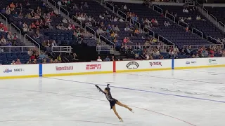 Alysa Liu free skate Aurora Games - quad Lutz!