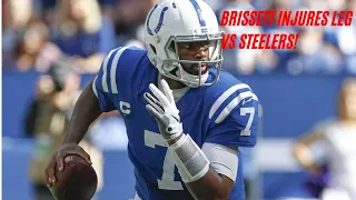 Jacoby Brissett is injured - Return unclear in Colts vs Steelers game
