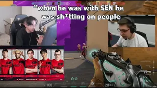 SEN TenZ on Why SHROUD Dominated every one when Scrimming with SENTINELS