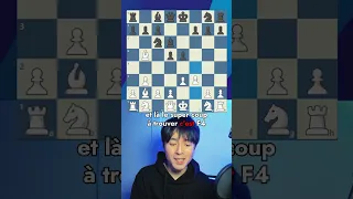Gagner en 8 coups avec le début Larsen aux échecs !!