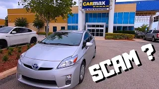 Took My REBUILT Copart Project To CARMAX For Appraisal | HOW MUCH DID THEY OFFER???? | Toyota Prius
