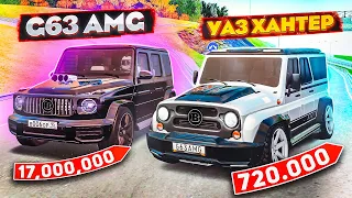 ГЕЛИК за 720.000₽!!! УАЗ в ТЮНИНГЕ AMG BRABUS В GTA RADMIR RP (HASSLE ONLINE)