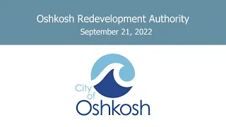 Oshkosh Redevelopment Authority 9/21/22