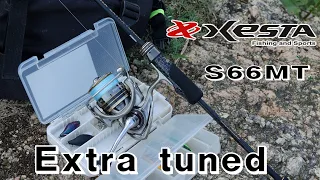 В Поисках хищника на малых реках с Xesta Black Star Extra Tuned S66MT.