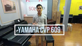Review Piano Điện Yamaha CVP609