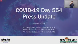 News Conference: New Mexico COVID-19 Update - Sept 15, 2021