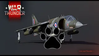 Первый в небе! Harrier GR.1 в War Thunder