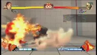 Street Fighter 4:  Ryu Combo Video