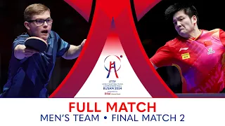 FULL MATCH | FAN Zhendong vs LEBRUN Alexis | MT F | #ITTFWorlds2024