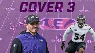 HOW MIKE MACDONALD CONFUSES QB's - "RAVENS COVER 3 VARIATION" #ravens #ravensflock #baltimoreravens