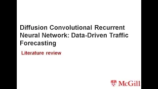 【Review01】Diffusion Convolutional Recurrent Neural Network: Data-Driven Traffic Forecasting