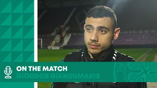 Giorgos Giakoumakis On The Match | Hearts 1-2 Celtic