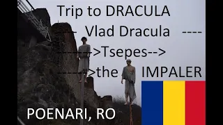 Trip to the REAL DRACULA castle in Romania. Vlad  Tsepes.  Tepes. The impaler of the Ottomans in 🇷🇴