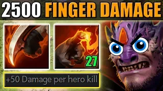 25% Damage Amplification + Finger of Death with 27 charges [One Shot 2500 damage IMBA] Ability Draft