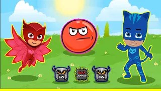 RED BALL 4 vs PJ MASK vs Evil Boss