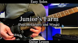 Easy Solos - Junior's Farm - Paul McCartney & Wings. (Jimmy McCulloch)