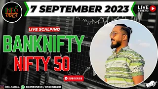 Live Analysis Banknifty & Nifty || 7 SEPT || OPTION TRADING | STOCKS Prediction and Analysis