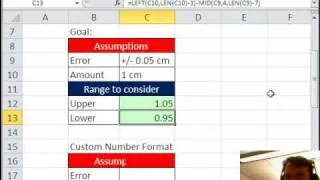 Mr Excel & excelisfun Trick 45: + or  with Formula or Custom Number Formatting Math Plus or Minus