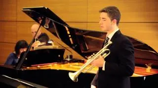 Haydn Trumpet Concerto in Eb, 1st mov Played by Dominic Longhurst