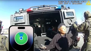 iPhone caused police raid on innocent woman