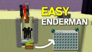 EASY 1.20 ENDERMAN XP FARM - Minecraft Bedrock & Java!