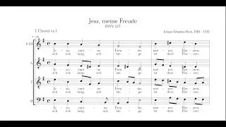 BWV227 Jesu, meine Freude (Alto)