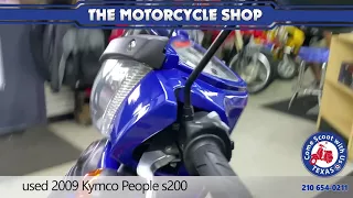 used 2009 Kymco People s200