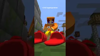 Крипер в красной шапочке скрафтил себе тапочки в minecraft! 😂