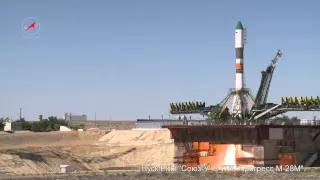 Пуск РКН «Союз-У» с ТГК «Прогресс М-28М»