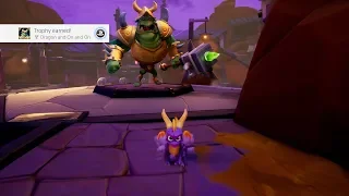 Dragon and On and On Trophy - Spyro The Dragon