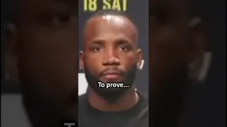 Leon Edwards: Put my shin across his head, wtf? #shorts #funny #trending #ufc286