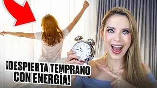 ¡CÓMO LEVANTARTE TEMPRANO Y CON ENERGÍA! ¡TIPS QUE FUNCIONAN!