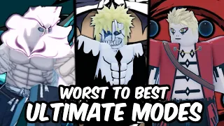 Every Ultimate Mode RANKED From WORST To BEST | Shindo Life Bloodline Tier List