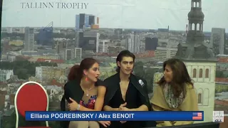 #2 Elliana POGREBINSKY / Alex BENOIT USA - 2017 TA⅃⅃INN TROPHY - SENIOR Ice Dance - SD