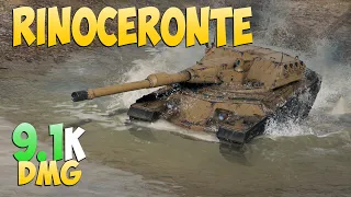 Rinoceronte - 7 Frags 9.1K Damage - Almost! - World Of Tanks