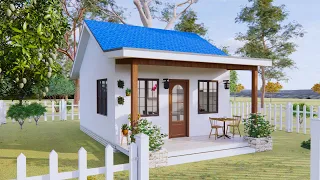 Gorgeous Small House Design  with 5x6m (320sqft) | Exploring Tiny House