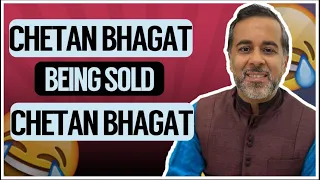 Chetan Bhagat being sold Chetan Bhagat