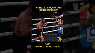 MARK MAGSAYO PULLS AN UPSET | GARRY RUSSELL JR. INJURY