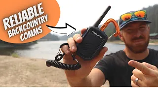 Rocky Talkies In Action/Reliable Backcountry Comms