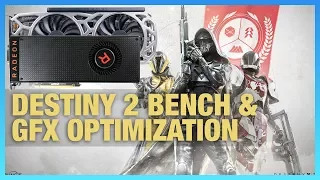 Destiny 2 Beta GPU Benchmark, Frametimes, Graphics Optimization