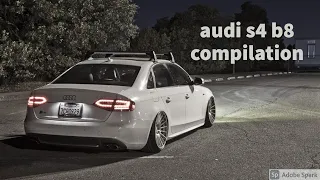 audi s4 b8 3.0 V6 Compilation | 🔥