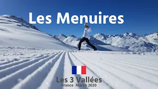 Les Meniures Les 3 Vallees 2020 4K Best Ski Trip France