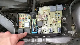 2013 Focus Starter Fuse and Starter Relay
