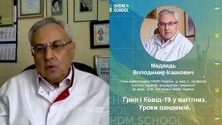 Грип та Covid-19 у вагітних. Уроки пандемій.