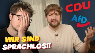 Wir sind SPRACHLOS!!! Reaktion auf: Wie CDU & AfD den Hass nach Deutschland bringen