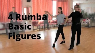 4 Rumba Figures You should try | Latin Dance Basic Figures