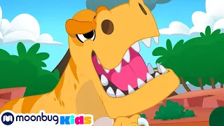 Dinosaurs & the Magic Time Machine | Morphle | Jurassic Tv | Dinosaurs and Toys | T Rex Family Fun