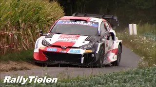 WRC Ypres Rally Belgium 2022 - Highlights of the stages - Full HD