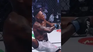 Israel adesanya's celebration